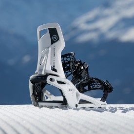 Wiązania snowboardowe unisex Nidecker 2026 OG SUPERMATIC® White