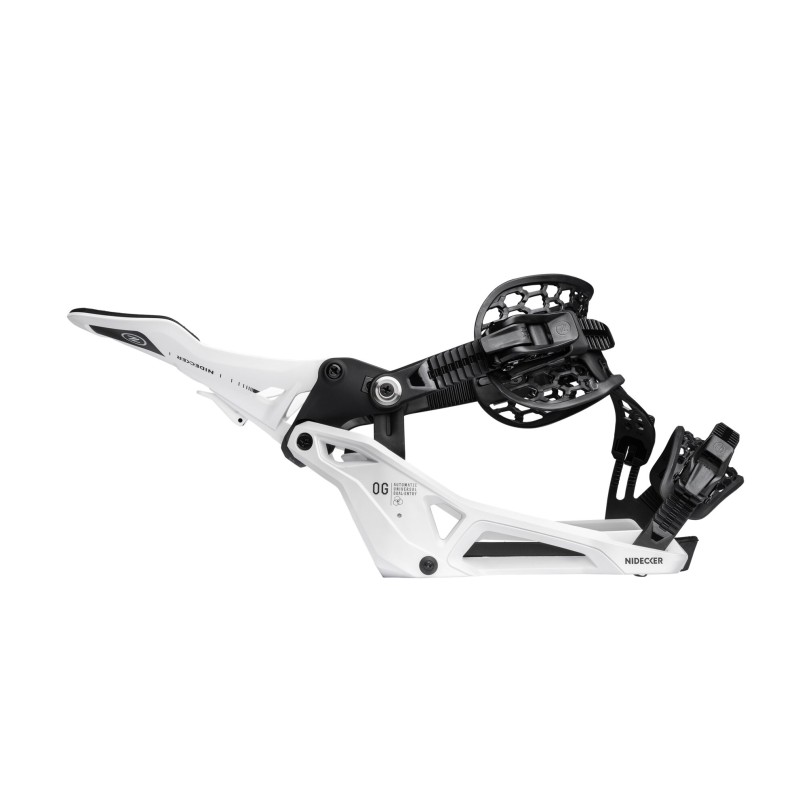 Wiązania snowboardowe unisex Nidecker 2026 OG SUPERMATIC® White