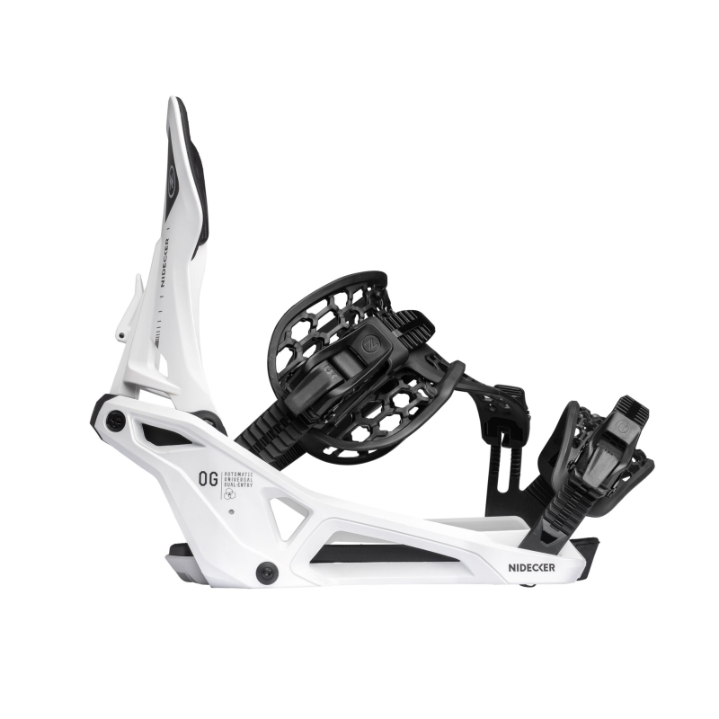 Wiązania snowboardowe unisex Nidecker 2026 Og Supermatic White