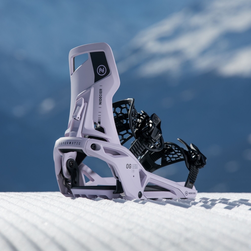 Wiązania snowboardowe unisex Nidecker 2026 Og Supermatic Heather
