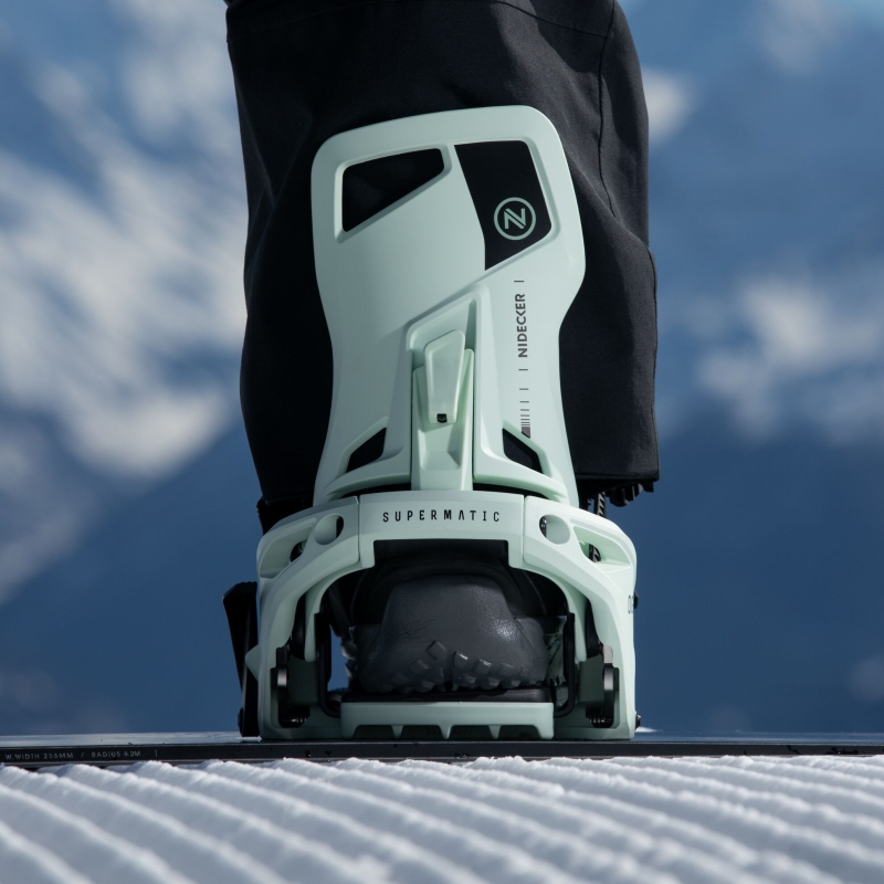 Wiązania snowboardowe unisex Nidecker 2026 Og Supermatic Mint