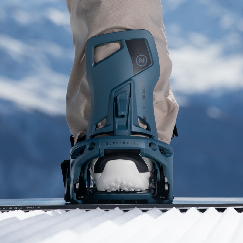 Wiązania snowboardowe unisex Nidecker 2026 Og Supermatic Atlantic