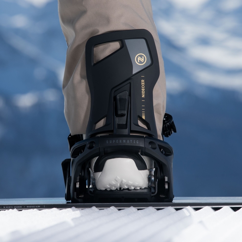 Wiązania snowboardowe unisex Nidecker 2026 Og Supermatic Black