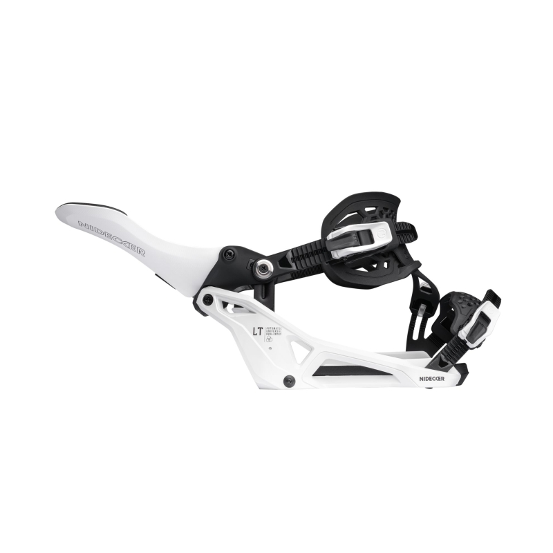 Wiązania snowboardowe unisex Nidecker 2026 Lt Supermatic White