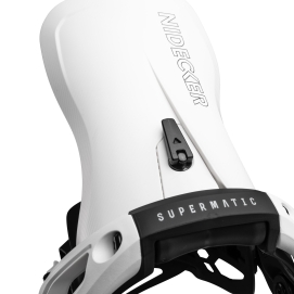 Wiązania snowboardowe unisex Nidecker 2026 Lt Supermatic White