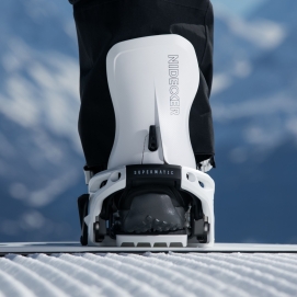Wiązania snowboardowe unisex Nidecker 2026 Lt Supermatic White