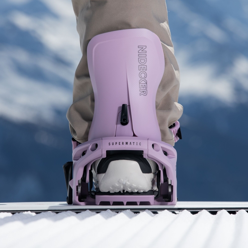 Wiązania snowboardowe unisex Nidecker 2026 Lt Supermatic Dusk