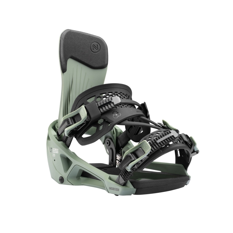 Wiązania snowboardowe unisex Nidecker 2026 Lt Supermatic Olive
