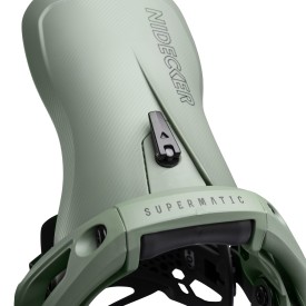 Wiązania snowboardowe unisex Nidecker 2026 LT SUPERMATIC® Olive