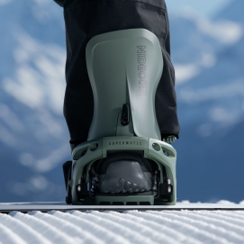 Wiązania snowboardowe unisex Nidecker 2026 Lt Supermatic Olive