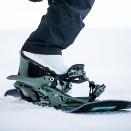 Wiązania snowboardowe unisex Nidecker 2026 Lt Supermatic Olive
