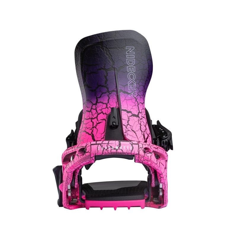 Wiązania snowboardowe unisex Nidecker 2026 Lt Supermatic Magma