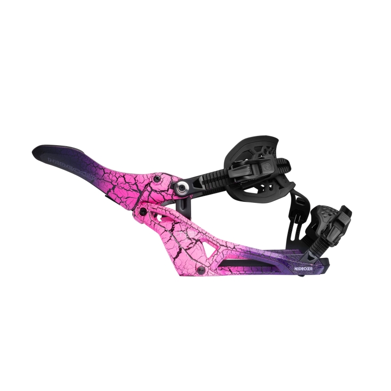 Wiązania snowboardowe unisex Nidecker 2026 Lt Supermatic Magma