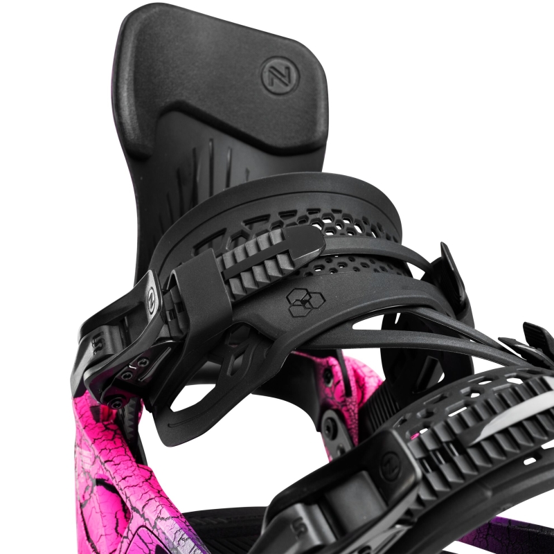 Wiązania snowboardowe unisex Nidecker 2026 Lt Supermatic Magma