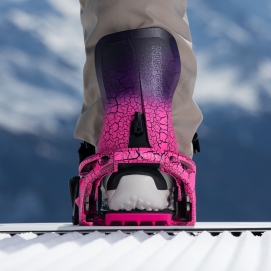 Wiązania snowboardowe unisex Nidecker 2026 Lt Supermatic Magma