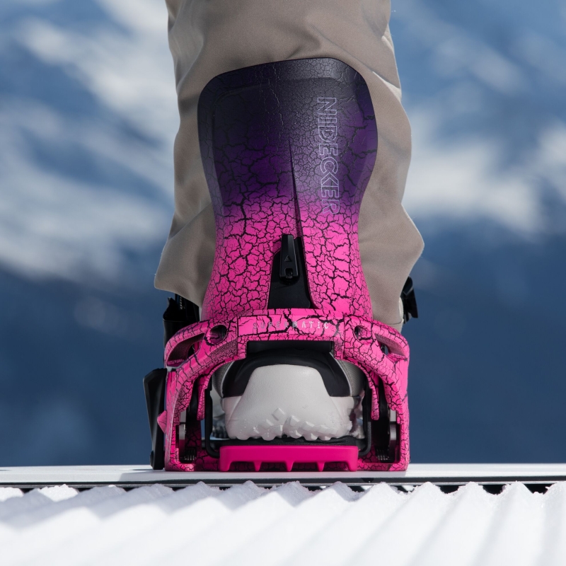 Wiązania snowboardowe unisex Nidecker 2026 Lt Supermatic Magma