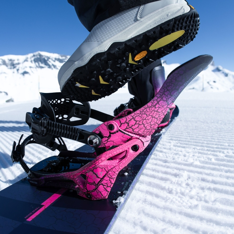 Wiązania snowboardowe unisex Nidecker 2026 Lt Supermatic Magma