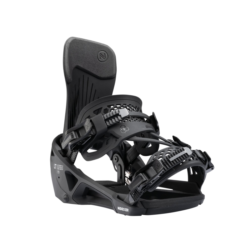Wiązania snowboardowe unisex Nidecker 2026 Lt Supermatic Black