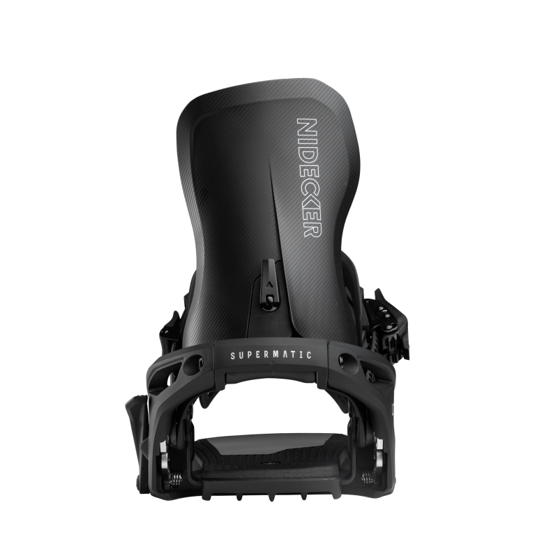 Snowboard bindings unisex Nidecker 2026 Lt Supermatic Black