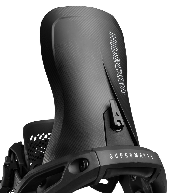 Wiązania snowboardowe unisex Nidecker 2026 LT SUPERMATIC® Black