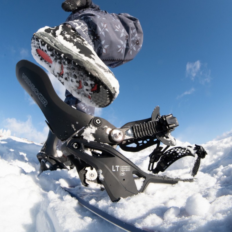 Wiązania snowboardowe unisex Nidecker 2026 LT SUPERMATIC® Black