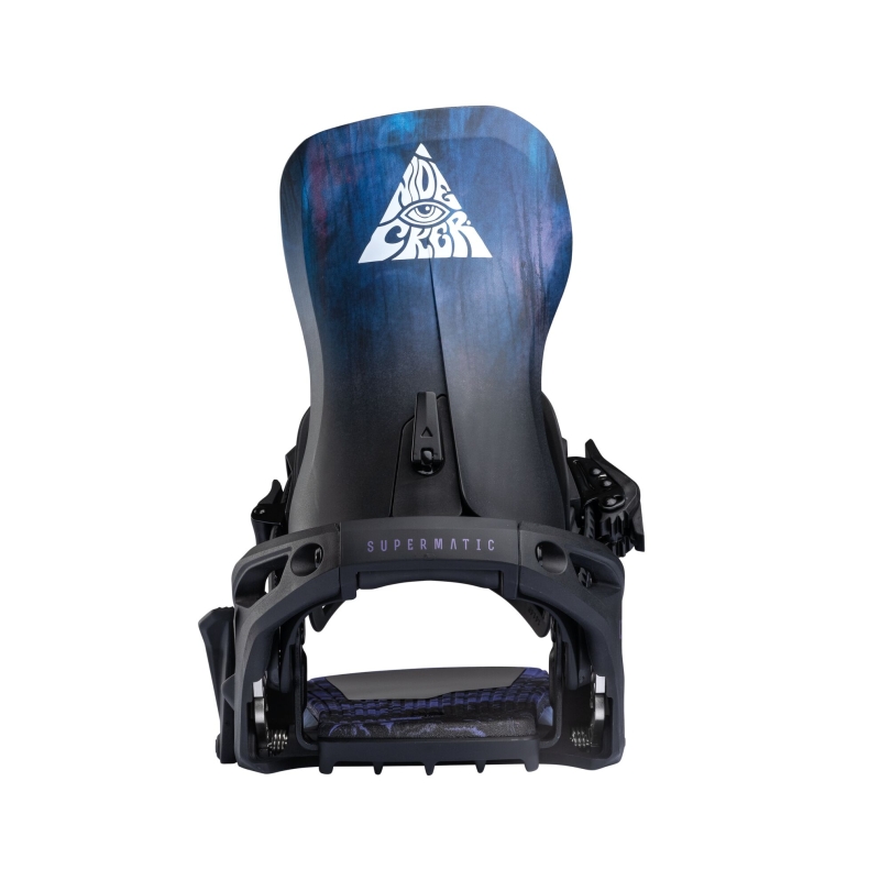 Wiązania snowboardowe unisex Nidecker 2026 Lt Supermatic Bio Black
