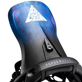 Wiązania snowboardowe unisex Nidecker 2026 Lt Supermatic Bio Black