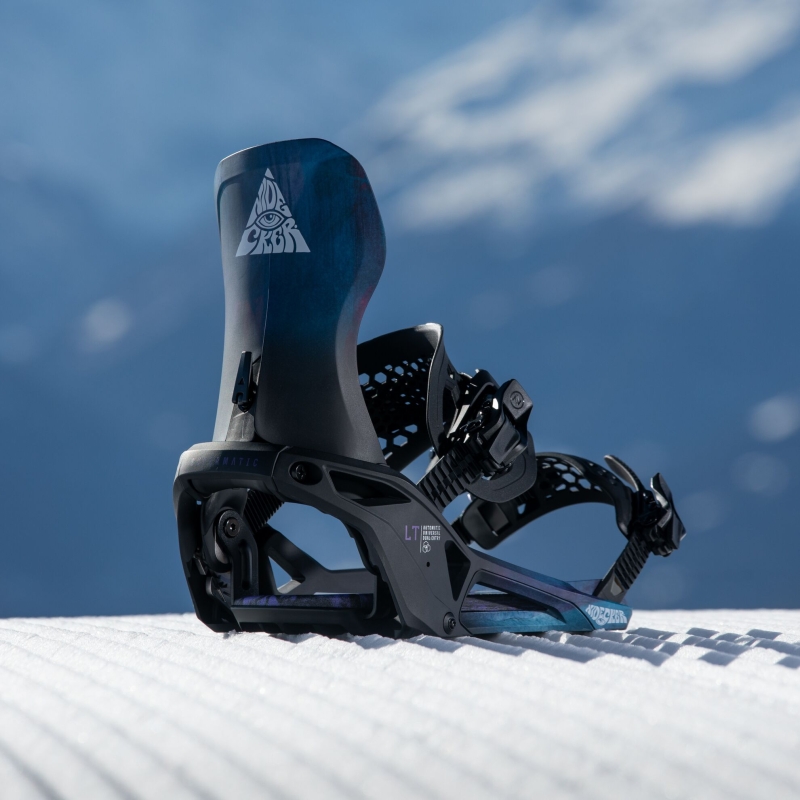Wiązania snowboardowe unisex Nidecker 2026 Lt Supermatic Bio Black