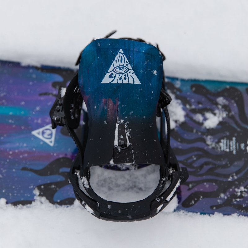 Wiązania snowboardowe unisex Nidecker 2026 Lt Supermatic Bio Black