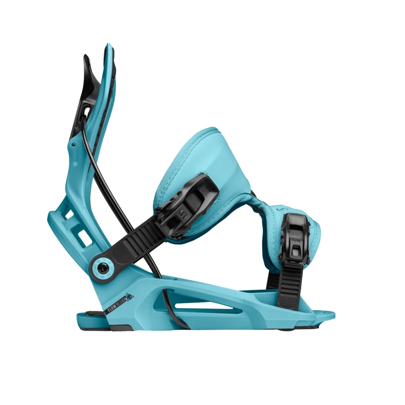 Wiązania snowboardowe unisex Nidecker 2026 Flow Nexus Turquoise