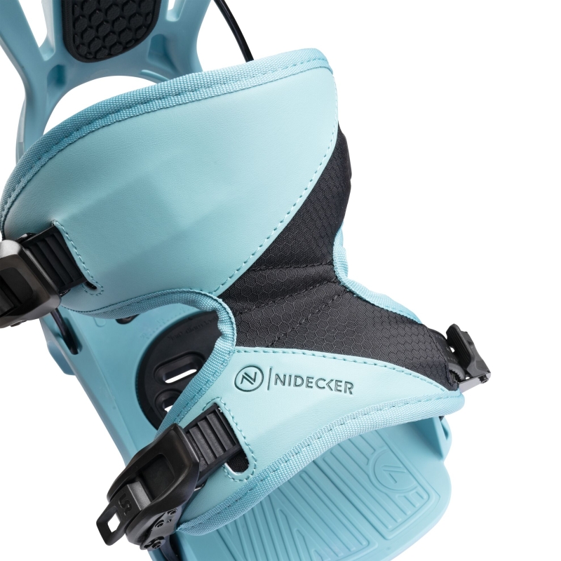Wiązania snowboardowe unisex Nidecker 2026 Flow Nexus Turquoise