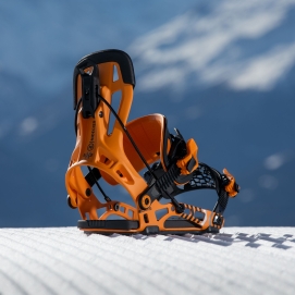 Wiązania snowboardowe unisex Nidecker 2026 Flow Nx2 Hybrid Mango