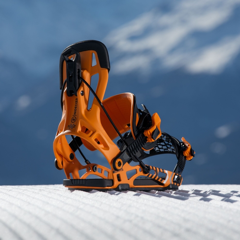 Wiązania snowboardowe unisex Nidecker 2026 Flow Nx2 Hybrid Mango
