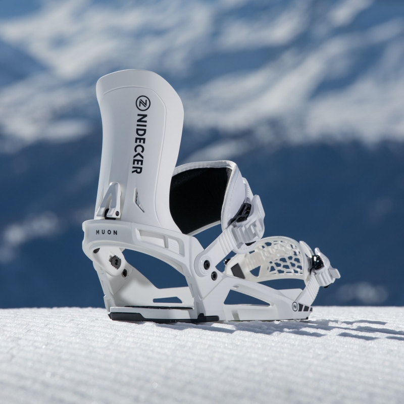 Wiązania snowboardowe unisex Nidecker 2026 Muon White