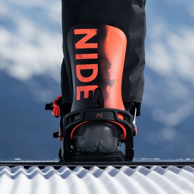 Wiązania snowboardowe unisex Nidecker 2026 Kaon-Pro Neon Black