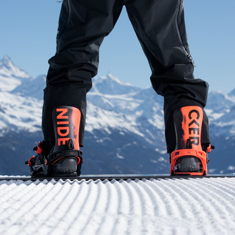 Wiązania snowboardowe unisex Nidecker 2026 Kaon-Pro Neon Black