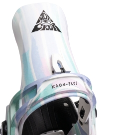 Wiązania snowboardowe unisex Nidecker 2026 Kaon-Plus Bio White