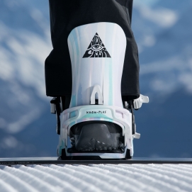 Wiązania snowboardowe unisex Nidecker 2026 Kaon-Plus Bio White