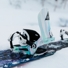 Wiązania snowboardowe unisex Nidecker 2026 Kaon-Plus Bio White