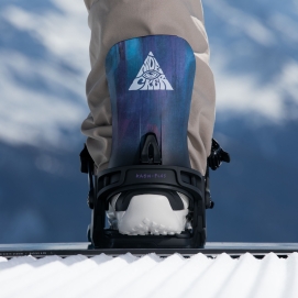 Wiązania snowboardowe unisex Nidecker 2026 Kaon-Plus Bio Black