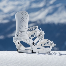 Snowboard bindings unisex Nidecker 2026 Kaon White