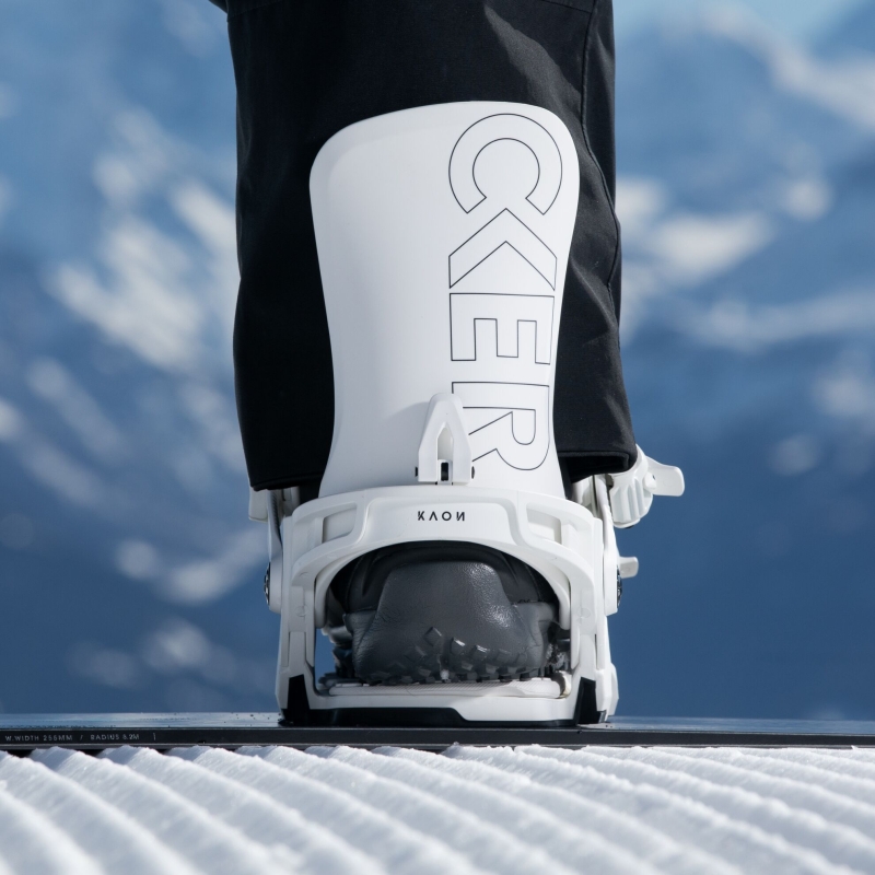 Snowboard bindings unisex Nidecker 2026 Kaon White