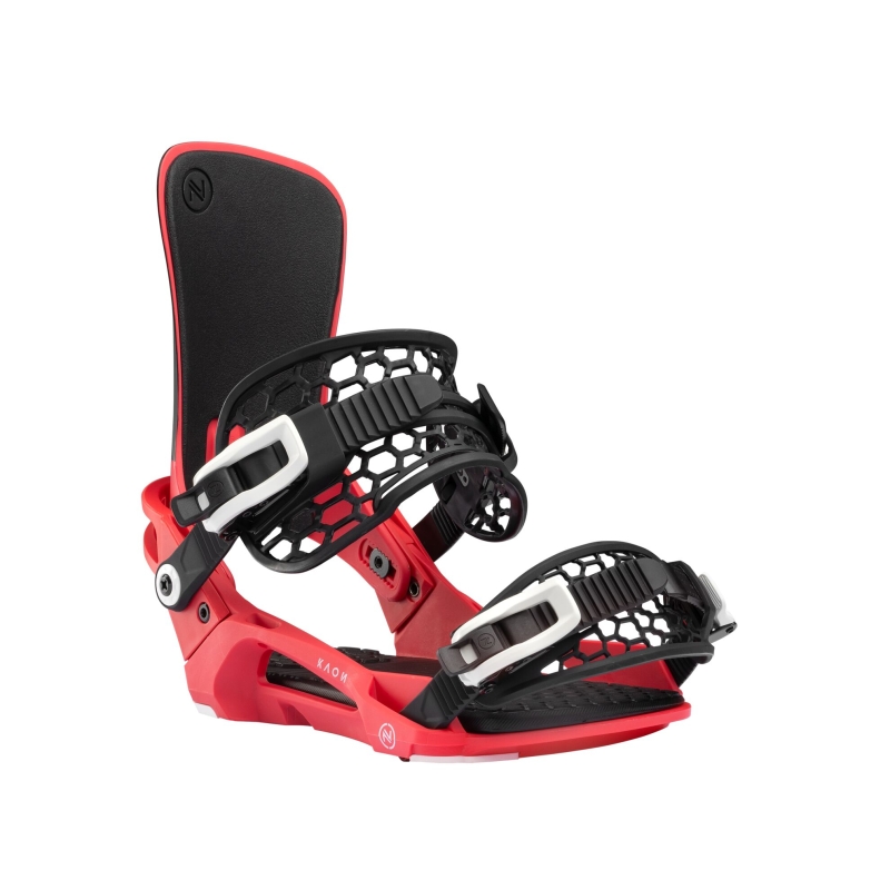Snowboard bindings unisex Nidecker 2026 Kaon Red Tiger