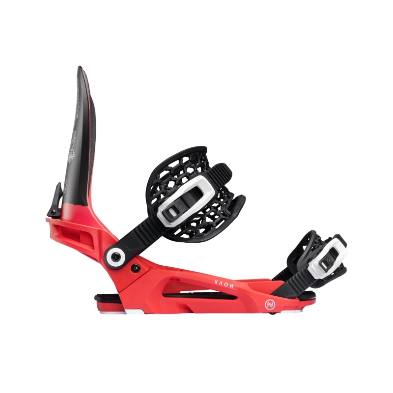 Wiązania snowboardowe unisex Nidecker 2026 Kaon Red Tiger