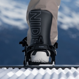 Wiązania snowboardowe unisex Nidecker 2026 Kaon Black