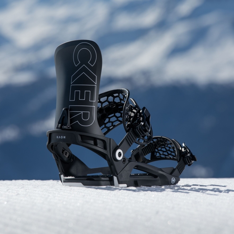 Wiązania snowboardowe unisex Nidecker 2026 Kaon Black