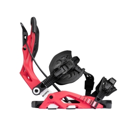 Wiązania snowboardowe unisex Nidecker 2026 Flow Fuse Hybrid Crimson