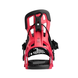 Snowboard bindings unisex Nidecker 2026 Flow Fuse Hybrid Crimson
