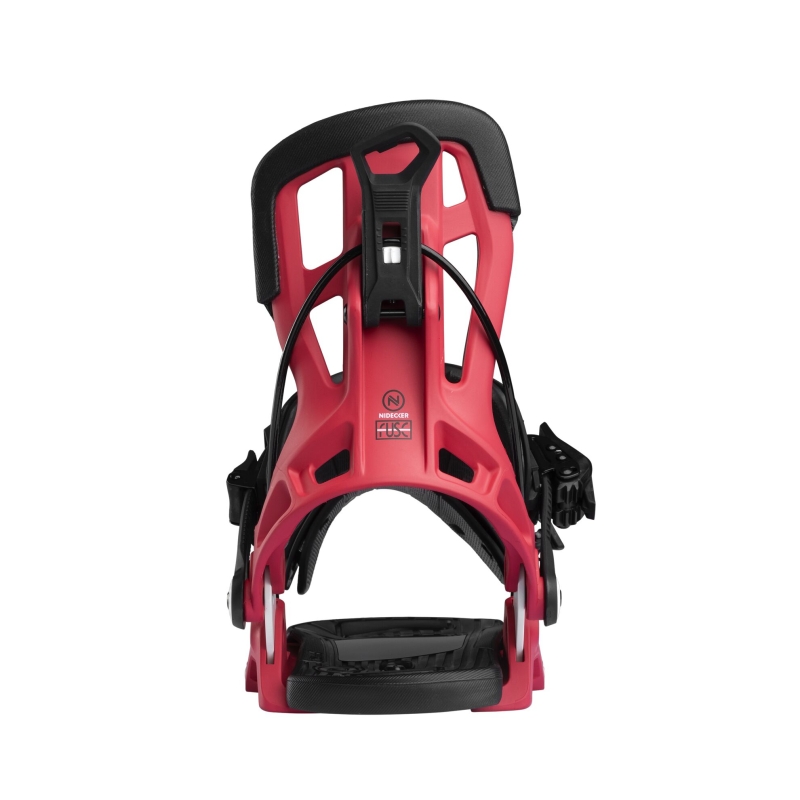 Wiązania snowboardowe unisex Nidecker 2026 Flow Fuse Crimson