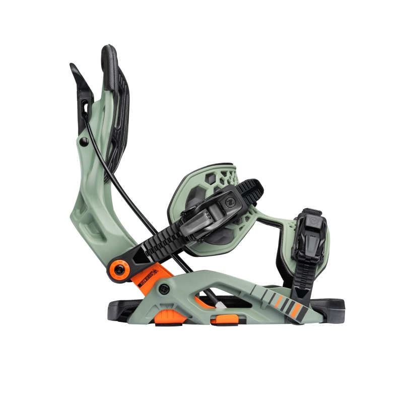 Wiązania snowboardowe unisex Nidecker 2026 Flow Fuse Khaki